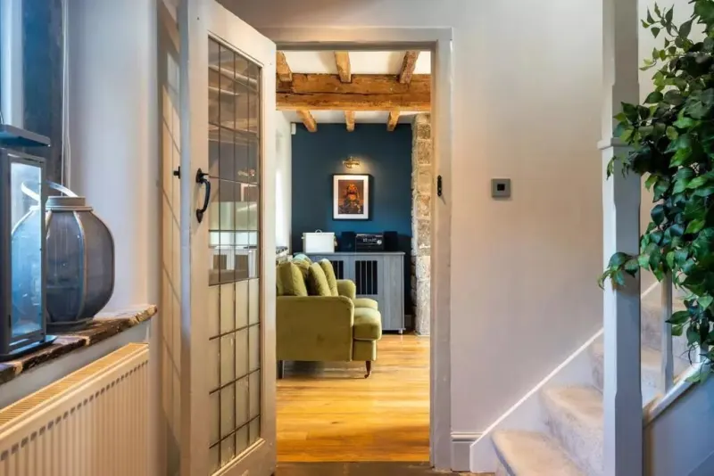 The doorway through to the dog room