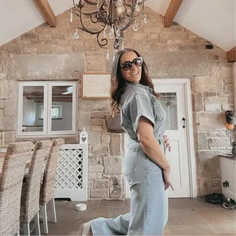 Hannah Stuchfield in the converted barn that houses the sanctuary